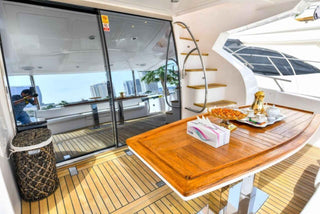 Dubai Sky Walker Sharing Yacht inner view