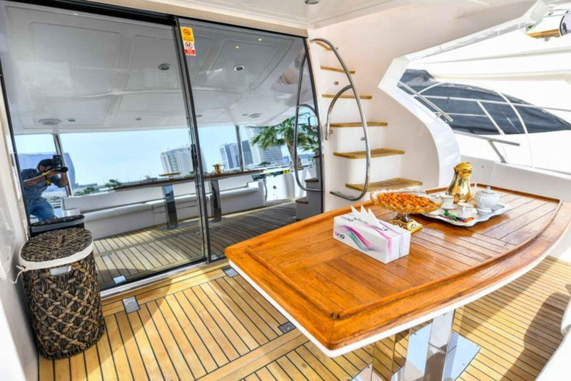Dubai Sky Walker Sharing Yacht inner view