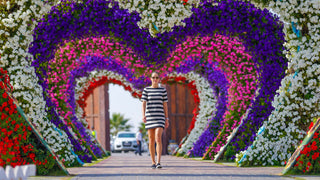 Dubai Miracle Garden, a renowned floral attraction in Dubai