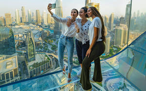 Sky Views observationsplatform i Dubai