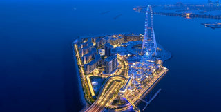observation wheel, located on Bluewaters Island in Dubai