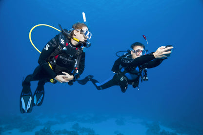 Dubai Discover Beach Try Scuba Diving, Free Roundtrip Transportation, with Free Dive Photos and Videos, with Unlimited Beverages - Tripventura