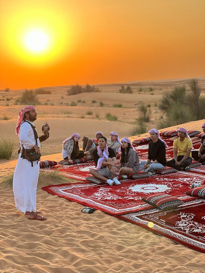 Dubai Gece Çöl Safarisi Sıcak Hava Balonu Uçuşu ve Kahvaltı