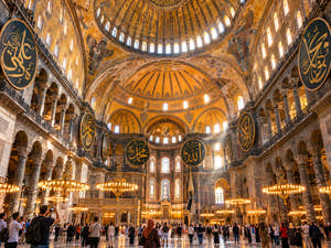 Istanbul: Hagia Sophia, Blue Mosque & Cistern Guided Tour - photo
