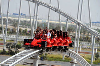 Rollar Coaster at Ferrari World