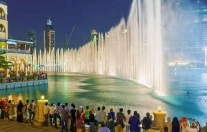 Fontæneshow i Dubai