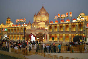 Indiens pavillon i Global Village, Dubai.