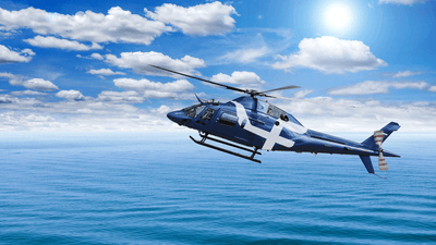 15 min naturskøn helikoptertur over Antalya og Muğla