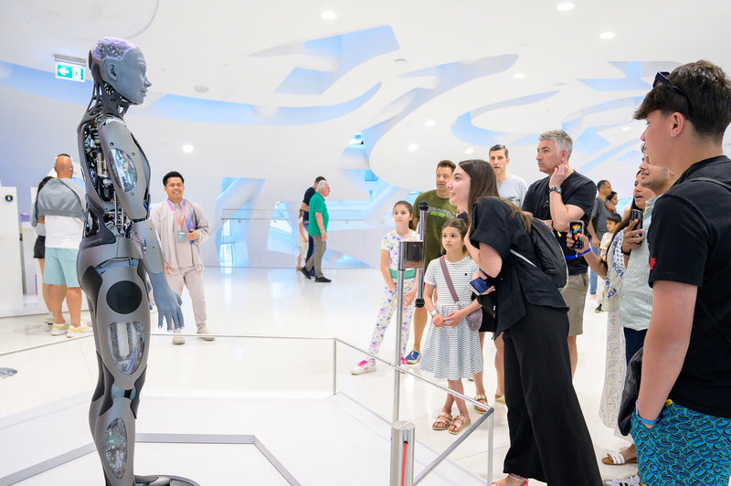 Geleceğin Müzesindeki Robot