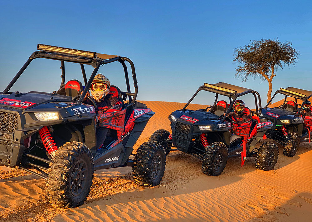 Сафари в пустыне Дубая, приключенческий тур на багги по дюнам с трансфером туда и обратно из Дубая