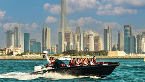 Dubai Black Speed Boat Marina
