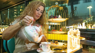 afternoon tea at bus