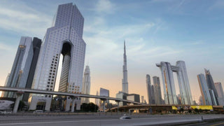 Birleşik Arap Emirlikleri'nin Dubai kentindeki mega gökdelen.