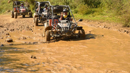 Kombinationstur med flodrafting og buggy-safari med transport fra Kemer