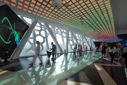 interior of the Dubai Frame