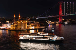 Istanbul: Bosphorus Dinner Cruise with Live Entertainment