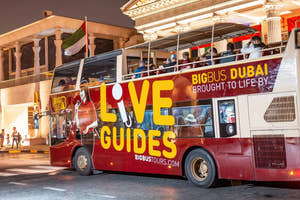Autobus piętrowy w Dubaju