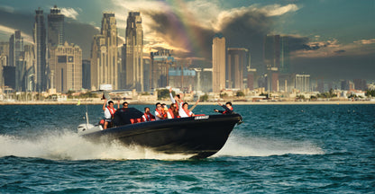 Dubai Black Speed Boat Tour