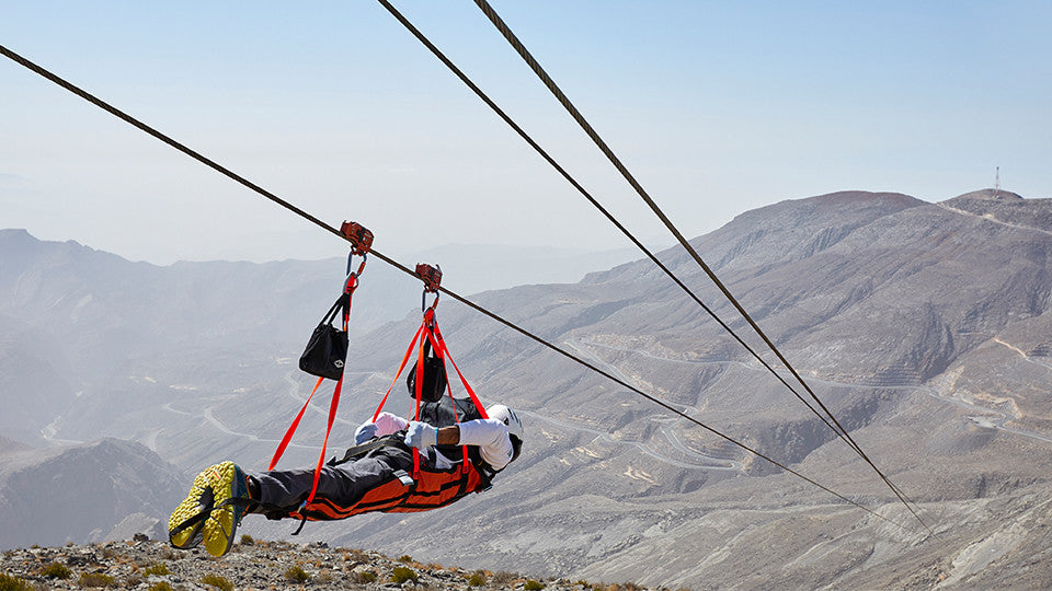 Jebel Jais zipline World's Longest zipline Experience from Dubai