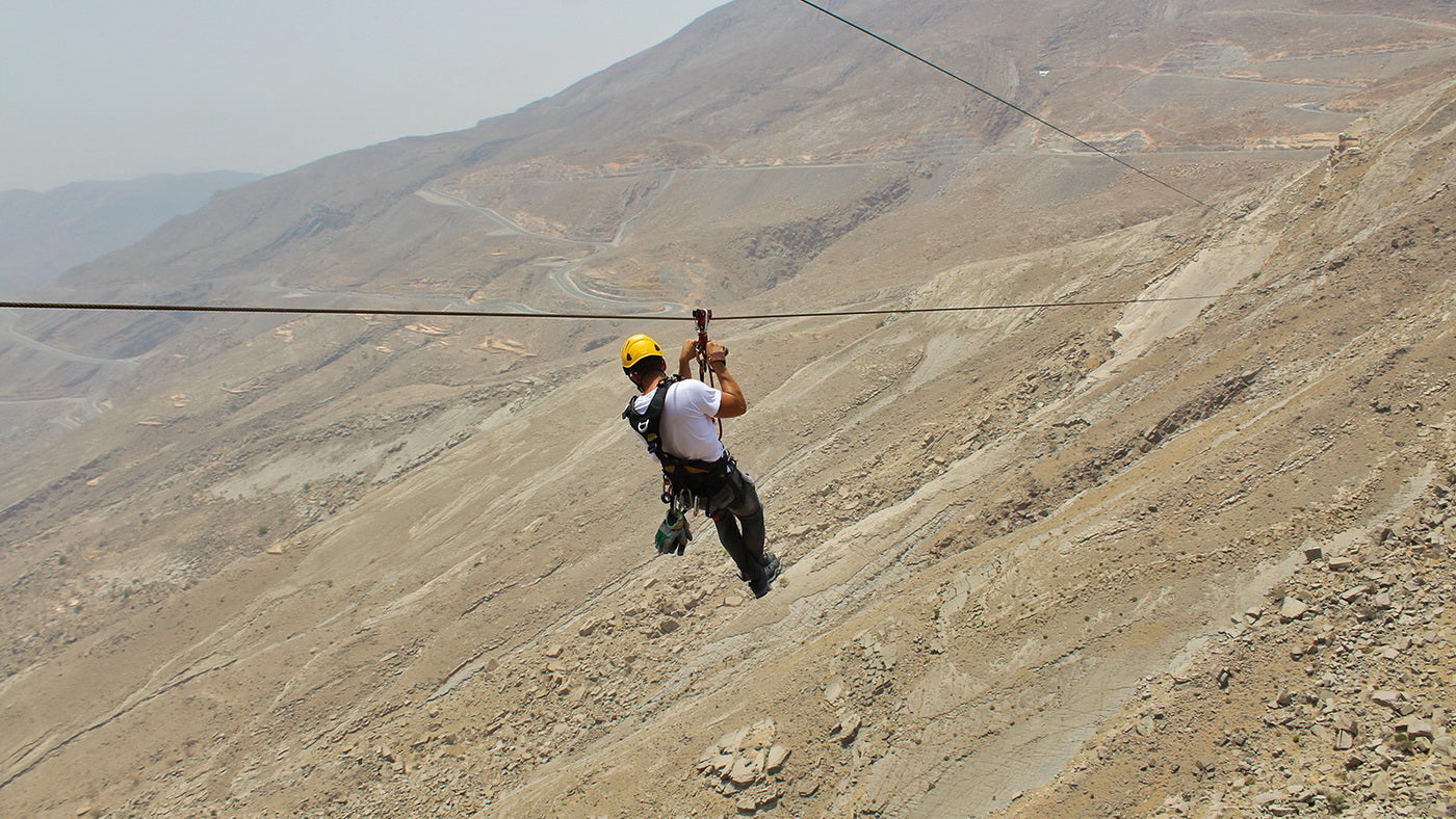 Jebel Jais zipline World's Longest zipline Experience from Dubai