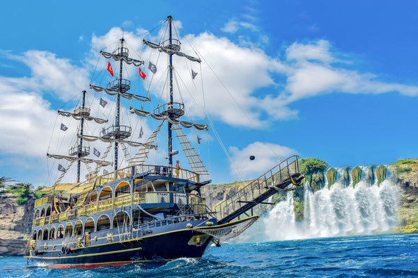 Side Pirate Boat Tour with Lunch, Soft Drinks & Transfer