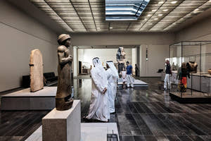 People Inside Louvre Museum, Abu Dhabi 