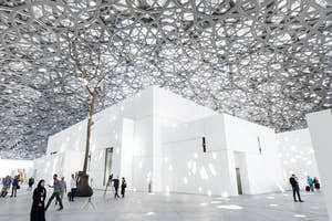 Inside Louvre Museum, Abu Dhabi 