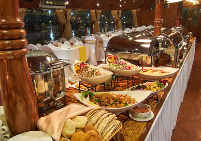 Dubai Dhow Cruise Marina With Dinner Buffet and Live Entertainment - Tripventura