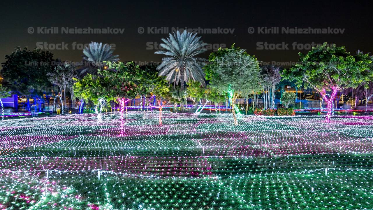 Dubai Garden Glow, a unique outdoor attraction in Dubai