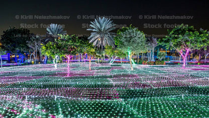 Dubai Garden Glow, a unique outdoor attraction in Dubai