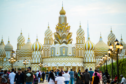Crowd at Dubai Global Village