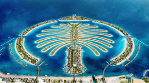 Palm Jebel Ali'nin hava görüntüsü