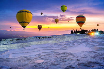 Pamukkale Sıcak Hava Balonu