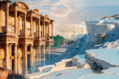 Full-Day Pamukkale Culture Trip with Lunch, Entrance to Pamukkale & Roundtrip Transfer from Bodrum
