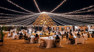 Luxury desert dining and experience venue located in the Dubai Desert