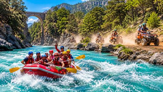Kemer River Rafting & Jeep Safari Combo Tour