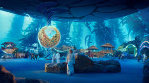  Interior of SeaWorld Abu Dhabi