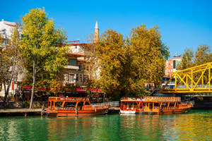 Både på Manavgat-floden