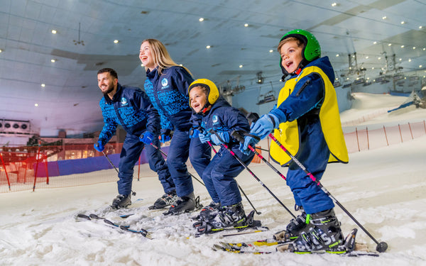 Indoor ski resort located within the Mall of the Emirates in Dubai. 