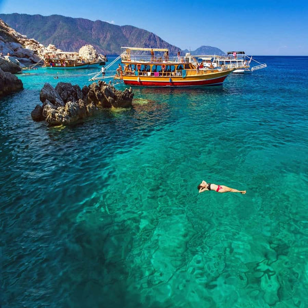 Belek'ten Öğle Yemeği ve Transferli Suluada Tekne Turu