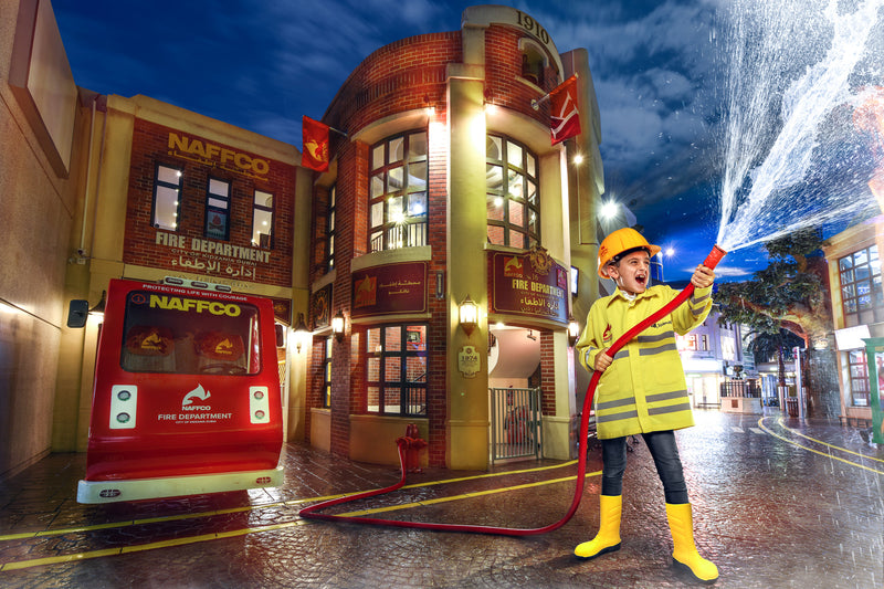 Kidzania Abu Dabi'deki çocuk