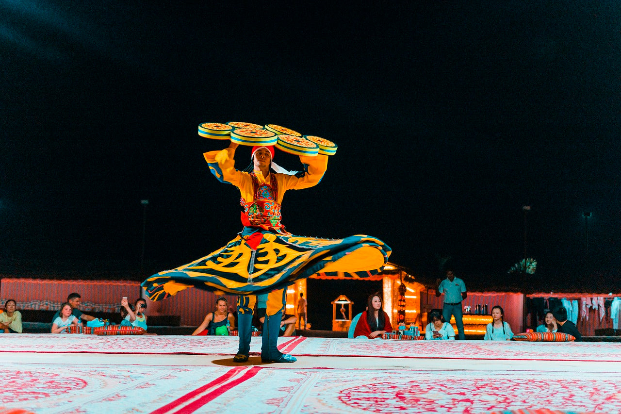 Tanura Dance Show at Desert Safari Camp