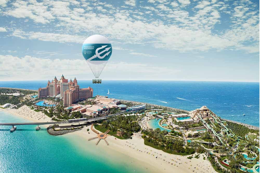 Dubai Balloon Ride At The Atlantis The Palm