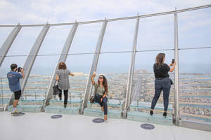 Udsigtsplatform på Burj Khalifa, UAE