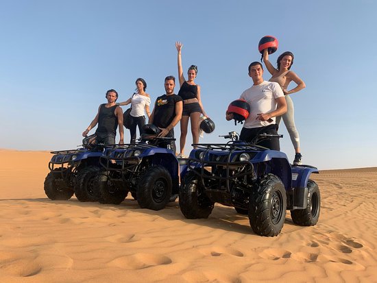 Сафари в пустыне Дубая, приключенческий тур на квадроцикле с самостоятельным вождением