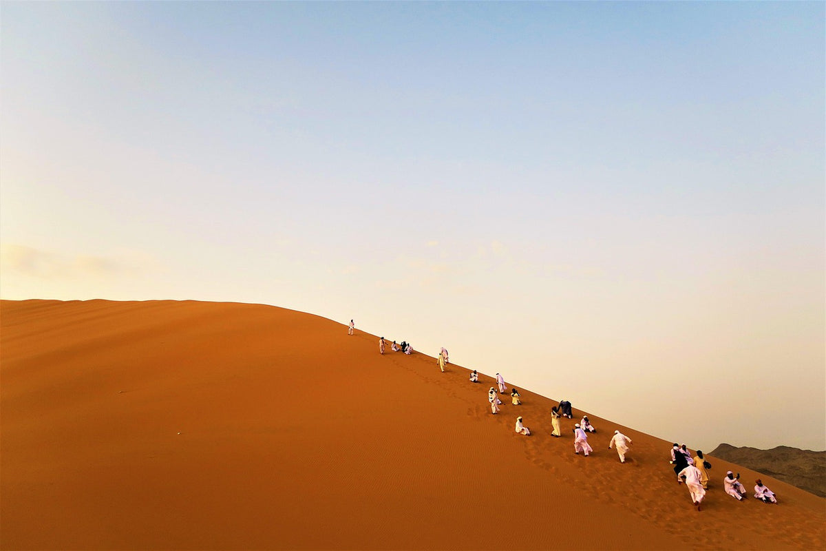 Dune Bashing in the Al Khatim Desert