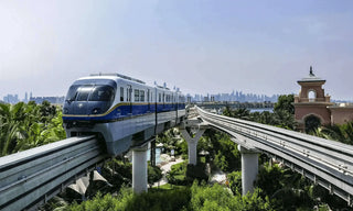 Palm Monorail in Dubai, United Arab Emirates