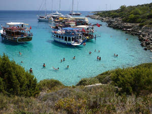 Marmaris Turtle Beach Boat Tour with Mud Bath
