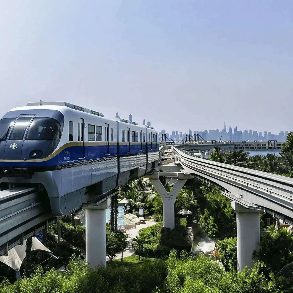 Dubai, Birleşik Arap Emirlikleri'ndeki Palm Monoray