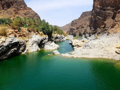 Full-Day Tour Wadi Shab & Bimmah Sinkhole from Muscat